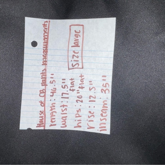 House of CB Amalia Black Satin Trousers | Size L+ - Picture 13 of 13